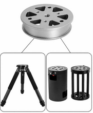 Load image into Gallery viewer, Quick-release tripod pier extension 200mm – Full Tube Style (Max Load 100KGS) COKEN-TA927
