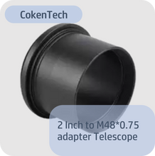 Load image into Gallery viewer, 2 Inch to M48*0.75 adapter Telescope
